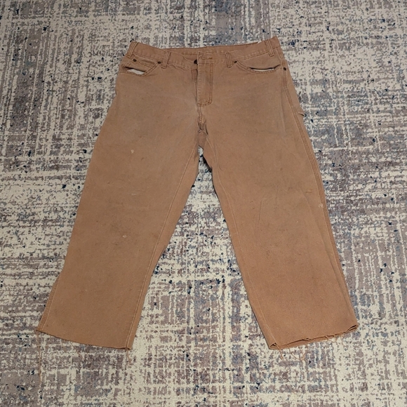 Dickies Cropped Carpenter Pants - Picture 1 of 3